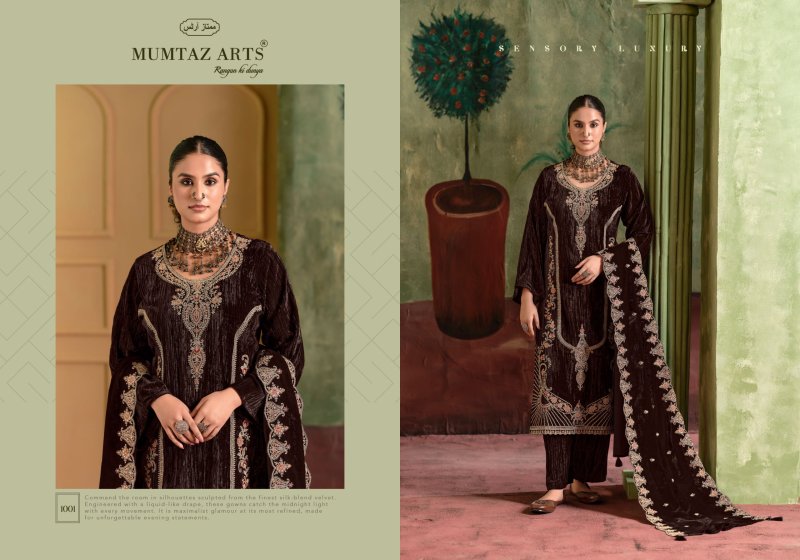 Alisha By Mumtaz Arts Crush Velvet Salwar Kameez 